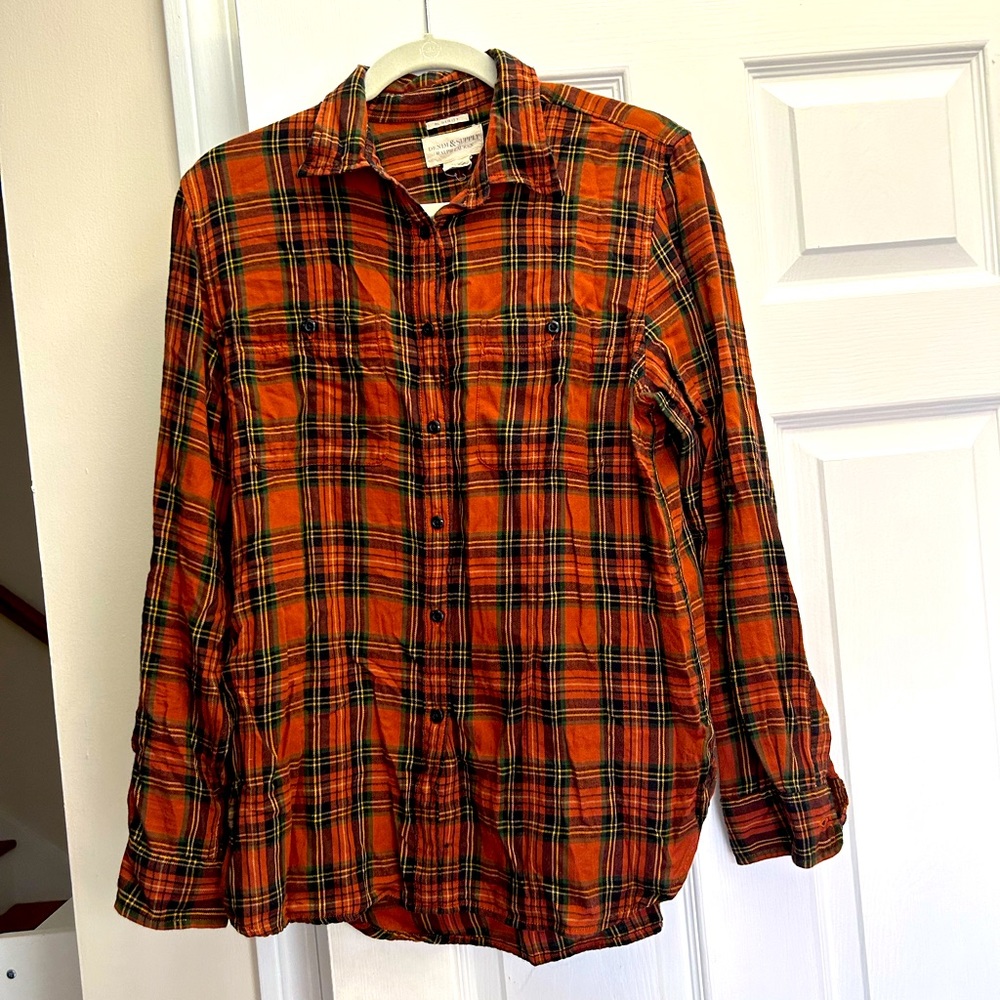 Denim & Supply Ralph Lauren Flannel Shirt sz L